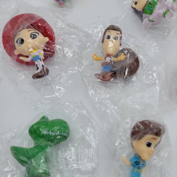 Disney Pixar Toy Story Minis Figure Lot & Martian Keychain New Cupcake Toppers - Picture 2 of 12